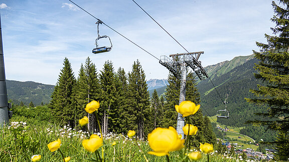 Heuberg Sesselbahn Hirschegg