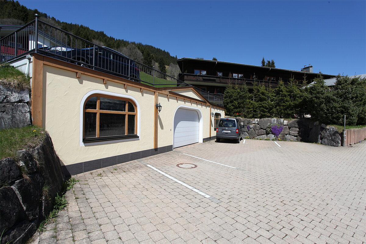 Parkeerplaats en garage